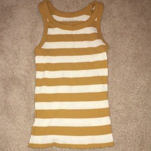 Girls xs tank top striped